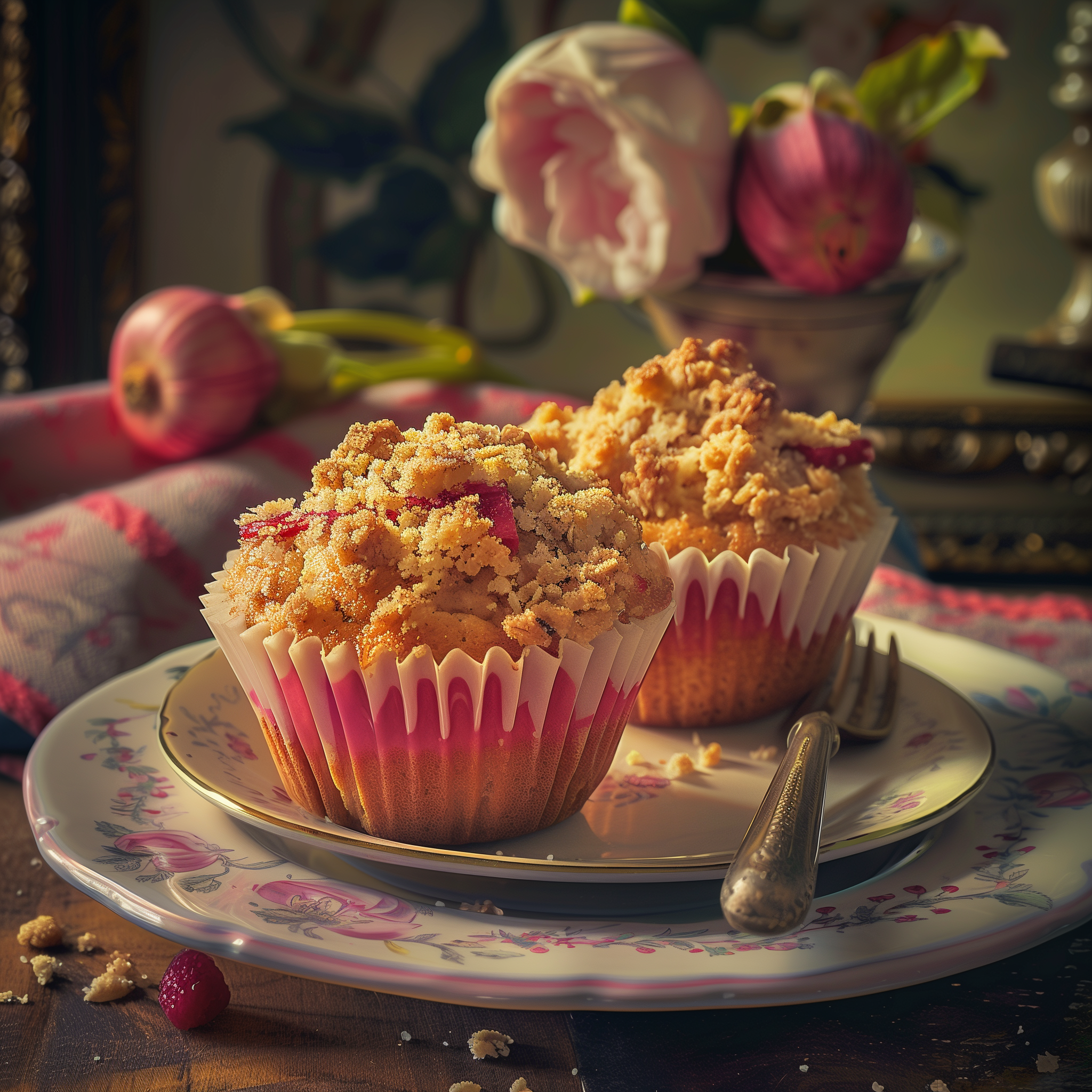 Rharbarba-Muffin