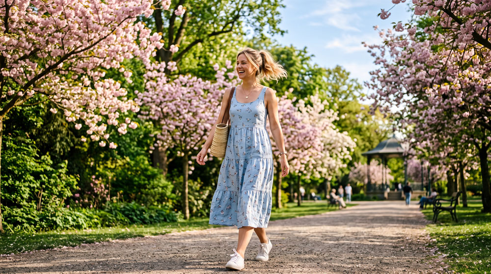 Spaziergang im Park