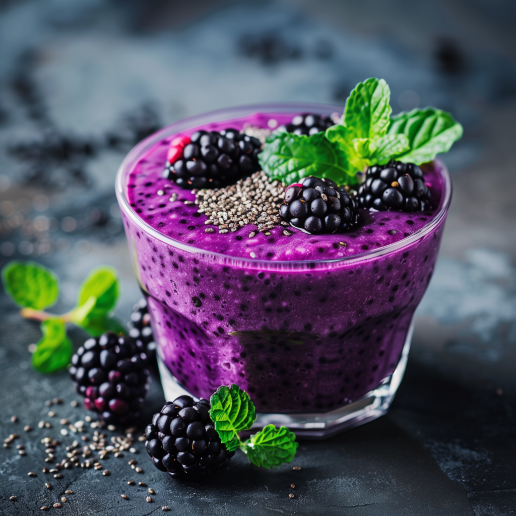 Brombeer Chia