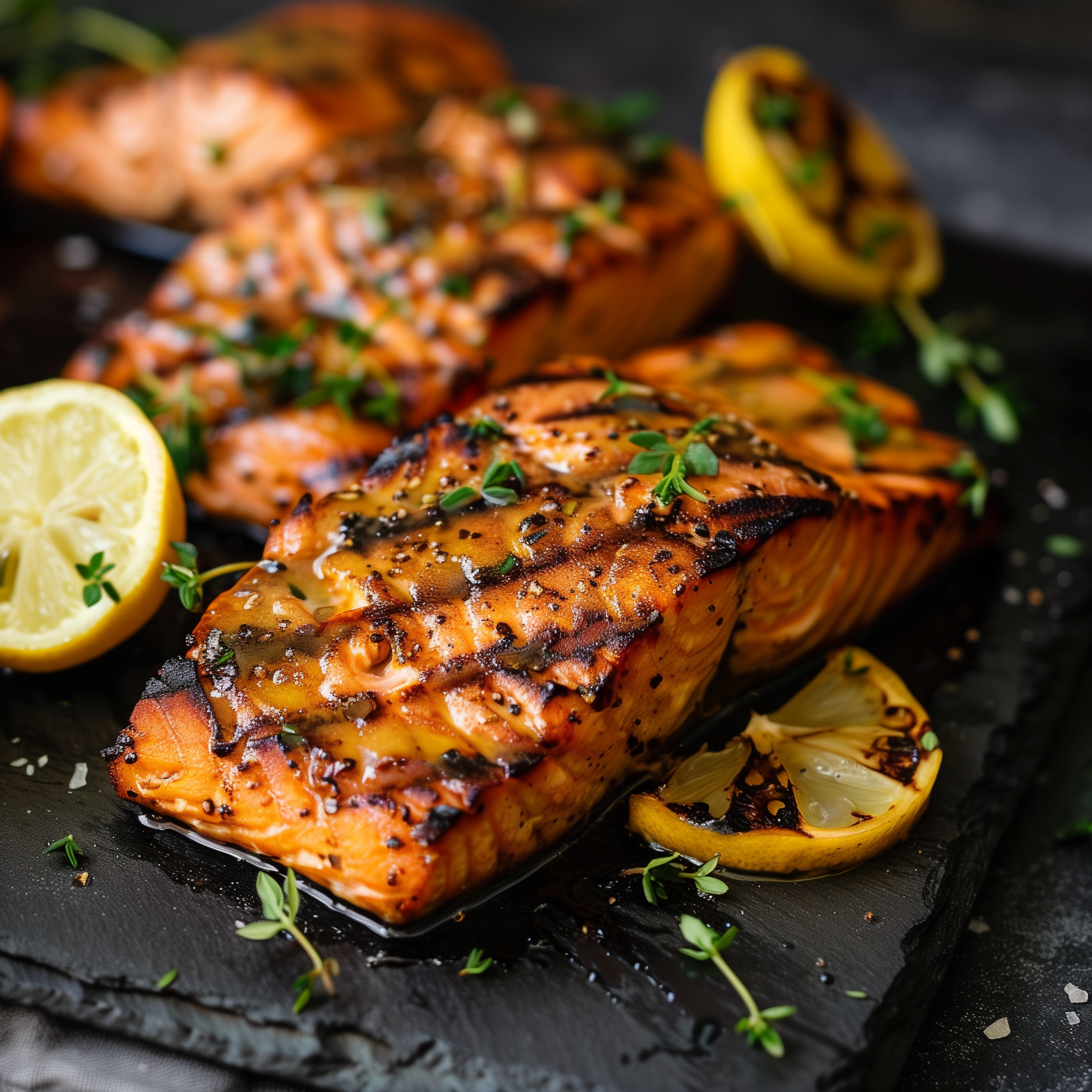 Grillen Lachs