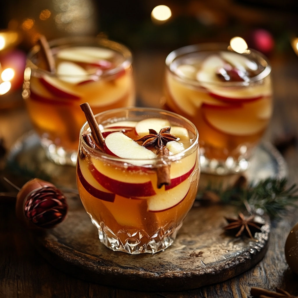 Alkoholfreie Weihnachtscocktails