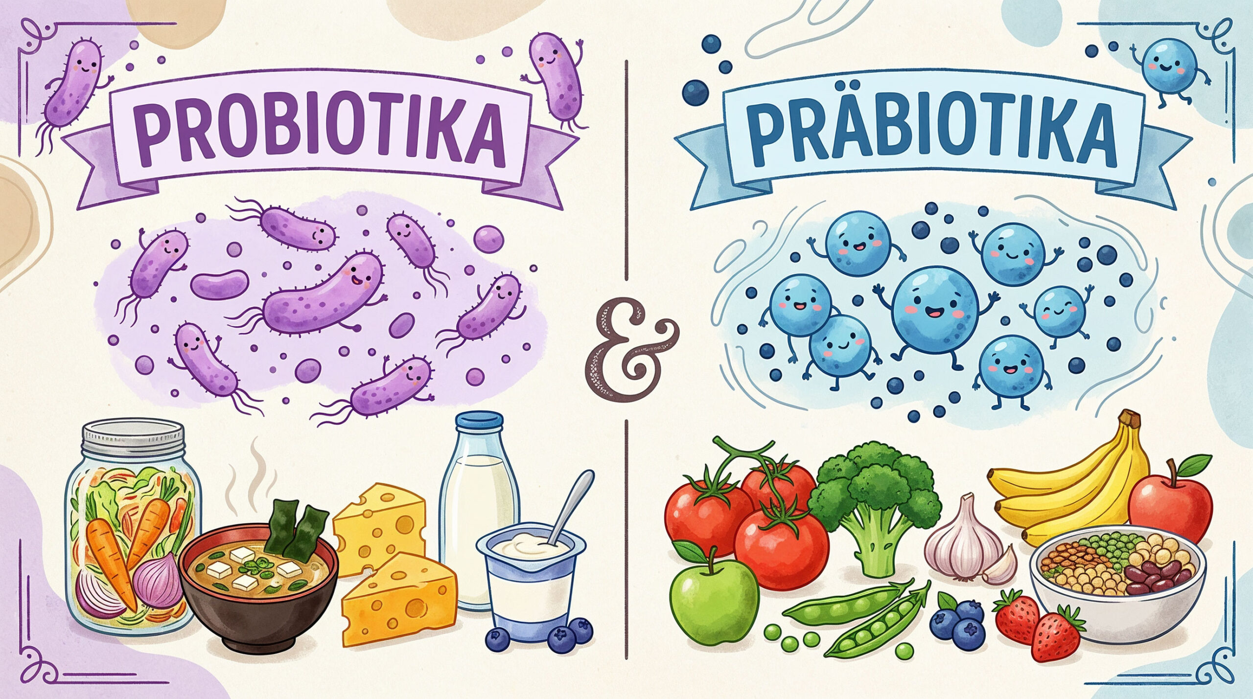 Probiotika und Präbiotika